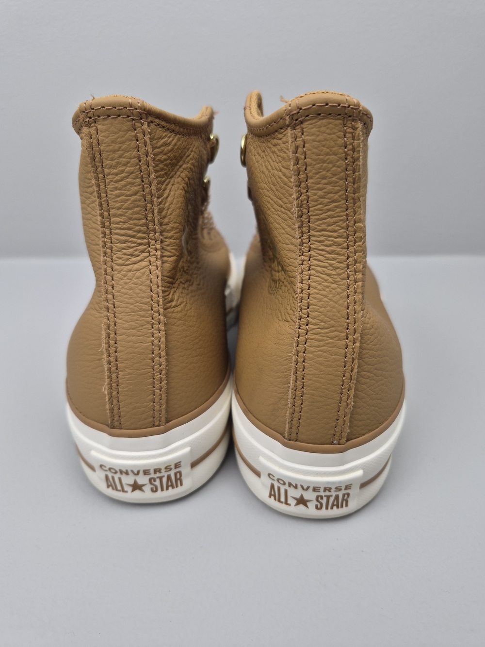 New Chuck Taylor All Star Lift Platform Glam Leather women's size 9 - Picture 6 of 12